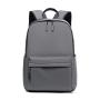 2024 new computer backpack men's and women's fashion trend simple solid color travel backpack large capacity backpack