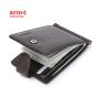 ZHF030 Cross-border RFID Men's PU Card Bag Business Leisure Wallet Buckle Dollar Clip Work Card Set Wholesale