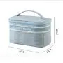 ODM OEM NEW Arrival 2023 Aopiya wholesale custom pu leather  portable terylene travel cosmetic bag organizer
