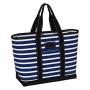 Stripe Insulated Cooler Beach Bag Custom Logo Insulated Soft Bag Large Cooler Tote Bag With Beach Or Travel