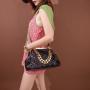 Hot Selling European And American Vintage Printed Gold Chain Embossed Cloud Bag Single Shoulder Bag Handbag