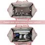 15.6 17 Inch Computer Business Backpacks School Bookbag Teacher Doctor Nurse Bags for Work Laptop Backpack Purse for Women