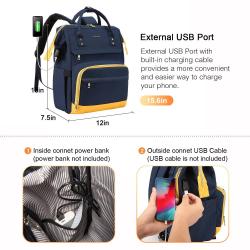 Lovevook 2022 15.6 17 inch Large Nylon Travel Backpack Men Waterproof Cute School Computer bags Laptop Backpacks Women