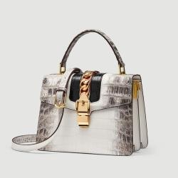OEM Sac A Main De Lux Pour Femm 2022 Genuine Crocodile Leather Ladies Handbags Luxury Designer Women Crossbody Bags Shoulder
