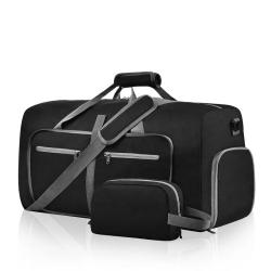 Waterproof  Large Capacity Barrel Bag Weekend Bag Twill Lay Flat Travel Duffle Bag For Traveller