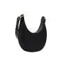 Fashion Half Moon Black Nylon Bag Shoulder bags OEM Custom Handbags