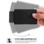 Pop up Mens Slim Wallet with Money Clip RFID Blocking Credit Card holder Minimalist Wallet for Men Aluminum card case