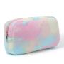 keymay No Moq Available 4 sizes variety Colors Terry Custom Makeup Bags For Kids Travel Cosmetic Bag Toiletry Bag