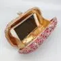 New Gown Crystal Rhinestone Women's Elegant Clutches Bags Dress Party Stone Elegant Clutches Bags Metal Clutch Purse Frames