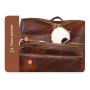 KBW025 2023 Hot Selling Soft Leather Patchwork Backpack for Men and Women Daily Commuting Single Shoulder Bag PU Travel Backpack