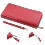 Hot sale long wallet women leather purse women long wallet leather wallet purse for women
