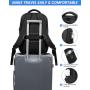 LOVEVOOK 15.6 17 Inch Waterproof Travel Backpack with USB Port Mens Anti-theft College School Bookbag Laptop Backpack for Men