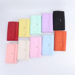 Keymay New Design Large Capacity Foldable Accessory Storage Travel Accessory Nylon Jewelry Roll Jewelry Bag Pouch Jewelry Cases