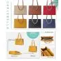 SUSEN CHRISBELLA 2022 Women's PU Tote Bag Large Female Shoulder Bags With Small Purse women's handbags with zipper for women