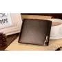 Leather Key Chain Wallet Gift Set for Men Custom Vegan PU Leather RFID Blocking Bifold Wallet