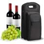 Insulated Wine Travel Bag with Handle Great Gift for Wine Lover Padded Protection Wine Cooler Bag for Picnic
