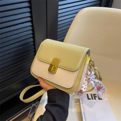 Silk Bags Women Handbags Ladies Contrasting Color Designer Handbag Wholesale Flap Fashion Quality Handbags CY064