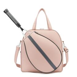 ZF192 New Simple Tennis Bag Large Capacity Handheld Shoulder Crossbody Bag Badminton Racket Bag Oxford Cloth Waterproof