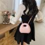 KBW273 2023 New Simple Women's Bag Fashion Senior Sense Saddle Bag Good Quality Cross Slant Shoulder Bag
