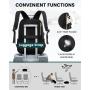 LOVEVOOK 2023 Outdoor Sports Nylon Waterproof USB Back pack Hiking Travelling Picnic Men Women School Laptop Backpack bag