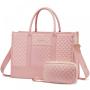 LOVEVOOK 15.6 inch Large Capacity Work Briefcase Fashion Lightweight Laptop Tote Bags for Office Women Ladies Business Handbag