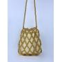 Custom Wholesale New Summer Handbag Casual Beaded Handbag Hollow Imitation Pearl High Quality Hand Woven Bag