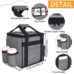 Outdoor thickened Oxford cloth ice pack thermal insulation and cold large capacity portable lunch bag