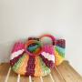 New Colored Moon Grass Handheld Large Capacity Bag