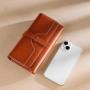 ZWY264 Wholesale Women RFID Multi-color Long Wallet Genuine Leather Lightweight Multi-Card Money Clip Daily Utility Card Pack