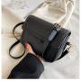 Customized Logo Bolsos De Mujer Solid Color Leather Bags Custom Logo Handbag Crossbody Bag
