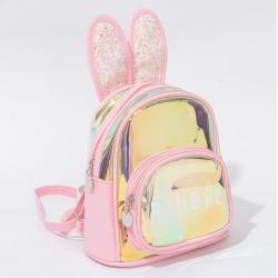 Designer Lovely Small Mini PVC Transparent Waterproof  Other Girls School Bags Kids Backpack Clear Backpack