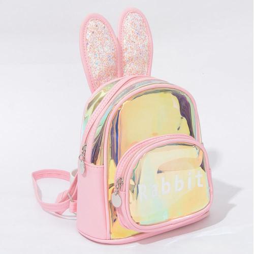 Designer Lovely Small Mini PVC Transparent Waterproof  Other Girls School Bags Kids Backpack Clear Backpack