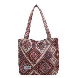 Canvas Bag Large Capacity Women'S Summer High Fashion Shoulder Underarm Bag Commuting Tote Bag