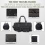 Smell Proof Carbon Lined Carrying Waterproof Duffel bag Zipper Scent Stash Duffel bag Resealable packaging Storage Travel