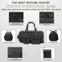 Smell Proof Carbon Lined Carrying Waterproof Duffel bag Zipper Scent Stash Duffel bag Resealable packaging Storage Travel