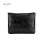 African Girls Makeup Bag Bridesmaid Leather Cosmetic Bag Customize Blank Cosmetic Bag Of Makeup Puffs