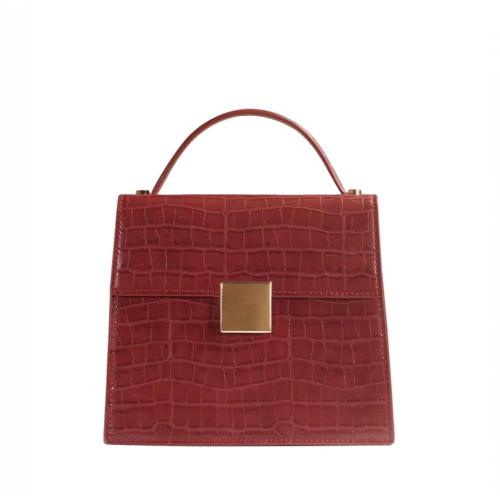 Guangzhou OEM Women PU Crocodile Handbag Messenger Bag Crossbody Bags Handbags