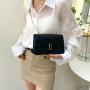 Chain Ladies Designer Quality Bags Newest Small Square Women Bags Fashion Pure Color Bolsas Para Mujer For Ladies Girls
