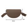Fashion Girl Shoulder Messenger Bag Waterproof Pu Leather Personality Shoulder Bag Vintage Leather Shoulder Bag Ladies