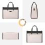LOVEVOOK Waterproof Office Ladies Work leak-proof & insulated handbag for Picnic Hiking lightweight Outdoor lunch Tote Bag Women