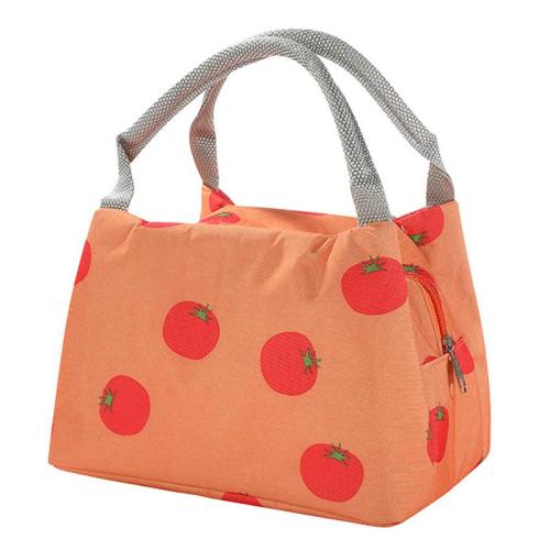 HR075 Waterproof Picnic Rice Bag Aluminum Film Oxford Picnic Modern Fold Handbag School Heat Preservation Small Camping Bag