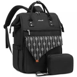 LOVEVOOK wholesale ladies backpack bags 2023 new lifestyle bag pack for women lady bookbags 15.6 17in 2pc laptop travel backpack