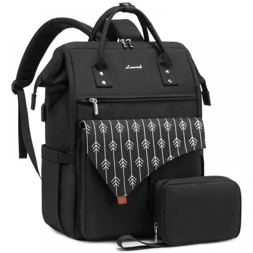 LOVEVOOK wholesale ladies backpack bags 2023 new lifestyle bag pack for women lady bookbags 15.6 17in 2pc laptop travel backpack