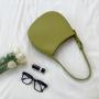 2024 New Wholesale Korean Fashion Handbag Commuting Styled Simple Women Shoulder Bag PU Leather Small Underarm Bag for Women