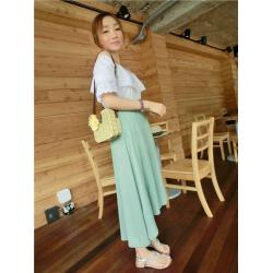 CCF658 Summer Straw Weaving Beach Bag For Women Holiday Shopping Straw Basket Bag Single-Shoulder Straw Small Bag