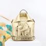 ladysky Top product fashion Unique collar ladies backpack for girls top selling quality PU women's handbag bag factory 26 cm