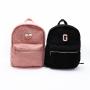 Winter Plush Teddy Backpacks Basis Rollable Luggage Plush Backpack Women Bagpack Teenager Sherpa Travel Bags