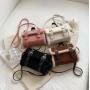 CCF299 Winter Faux Fur Handbag Designer Small Soft Plush Crossbody Bags for Women Fashion Wide Strap Women Shoulder Bag Mini Bag