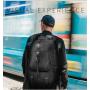 ZF060 Travel Backpack Male Outdoor Hiking Bag Waterproof Wear-resistant Student Computer Bag Polyester USB Port Large Capacity