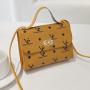 New Product fashion printing small square bag 2024 new ladies handbag pu leather women female crossbody shoulder bag